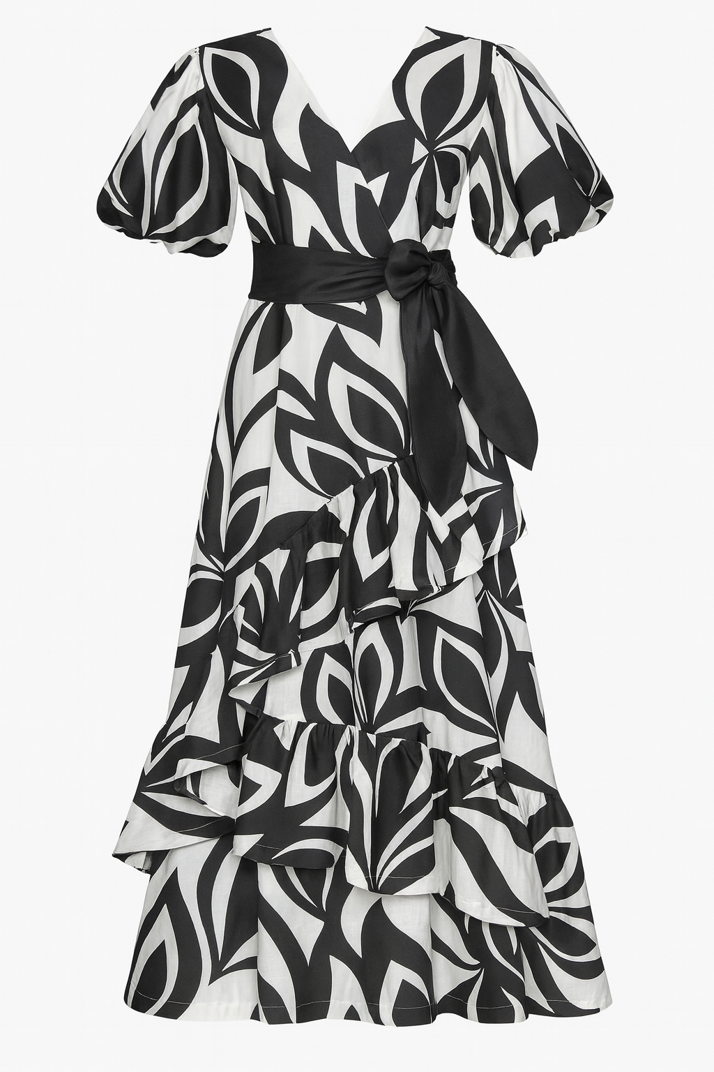 Vestido Noir Botanique