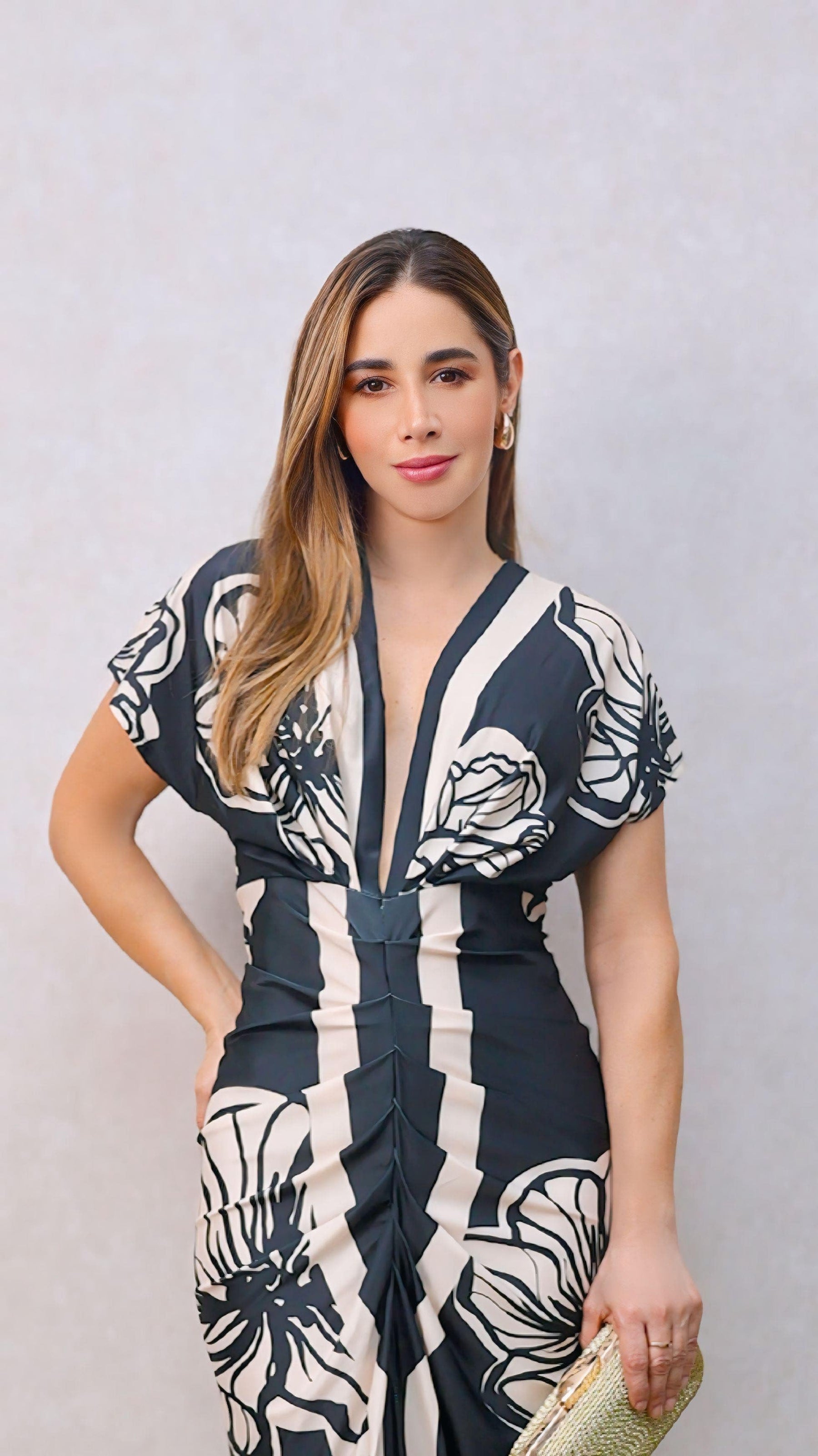 Vestido Miss Longo Estampado