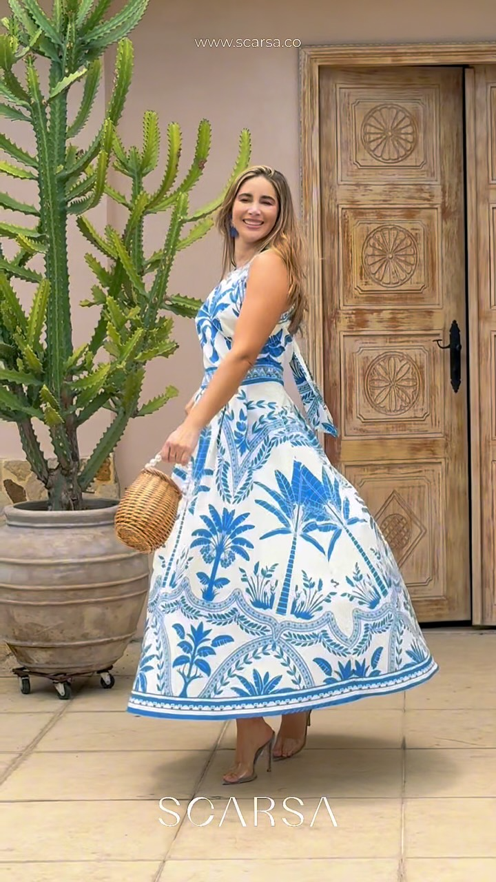 Vestido Jardim de Arezzo