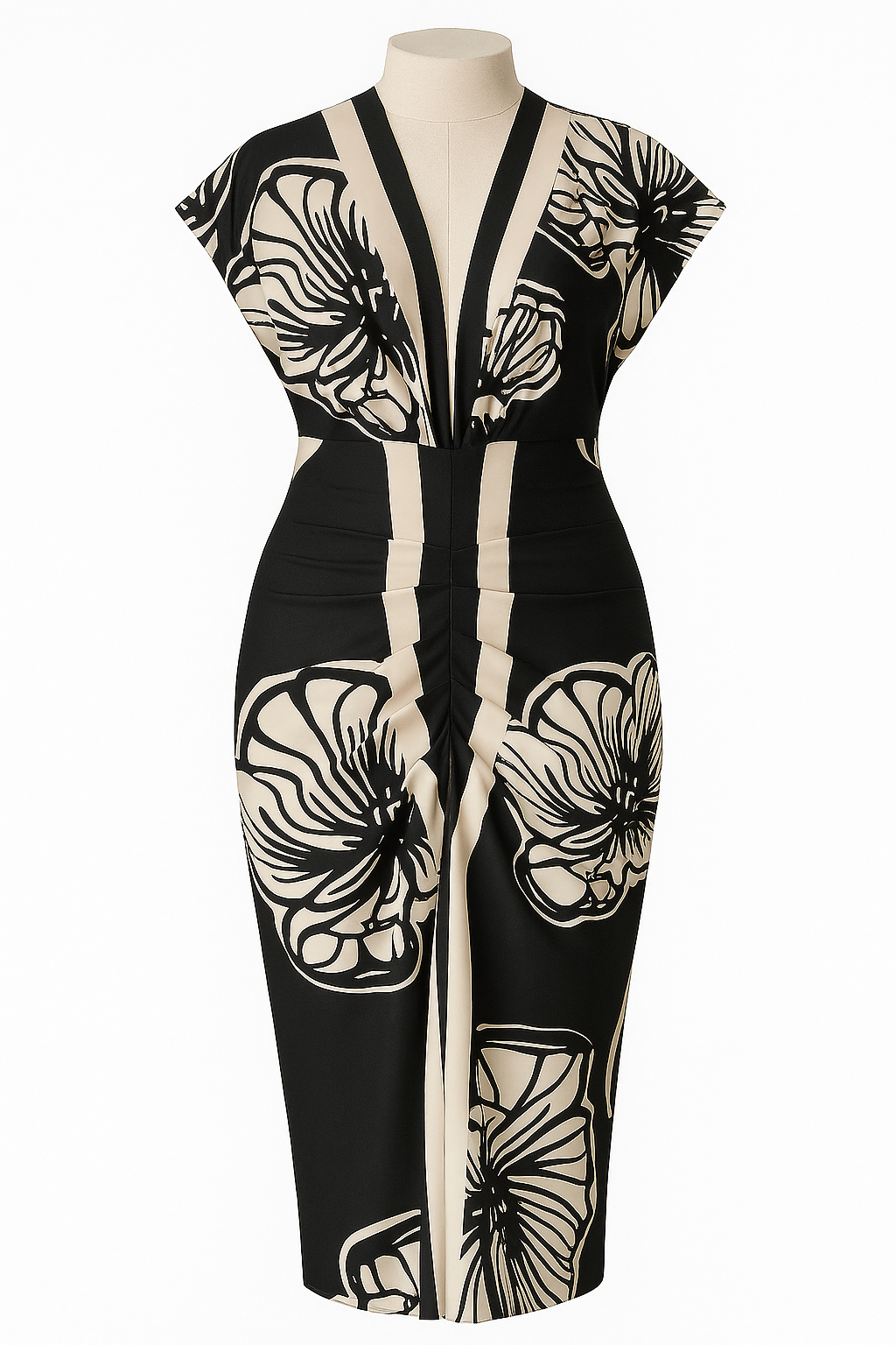 Vestido Miss Longo Estampado